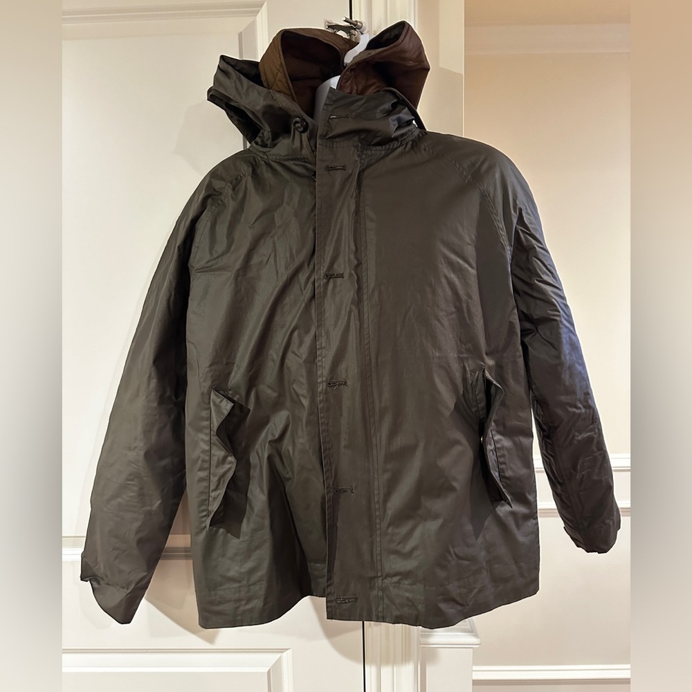 Billy Reid Men’s Jacket with quilted liner. Size Large.